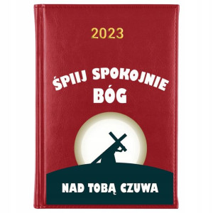 Kalendarz Planner Notes A5 2023 Religijne IMIĘ Wz