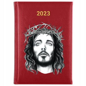 Kalendarz Planner Notes A5 2023 Religijne Wzory