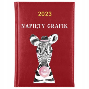 Kalendarz Planner Notes A5 2023 Zwierzątka Wzory