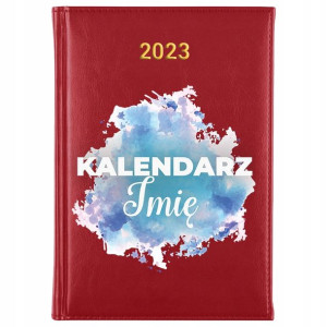 Personalizowany Kalendarz A5 2023 Subtelne Wzory