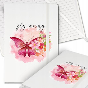 Notes Biały A5 Bullet Journal FLY AWAY Mix Wz