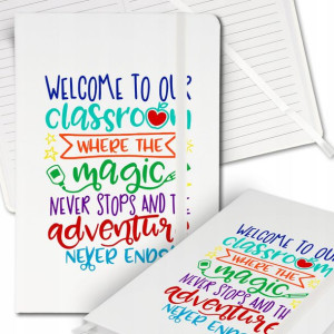 Notes Biały A5 Bullet Journal WELCOME CLASSROOM Wz