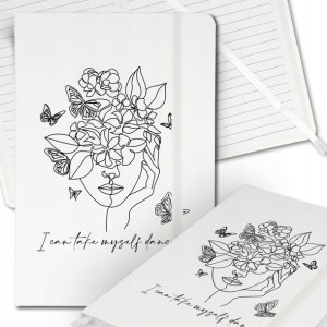 Notes Biały A5 Bullet Journal WOMAN Top Wzory