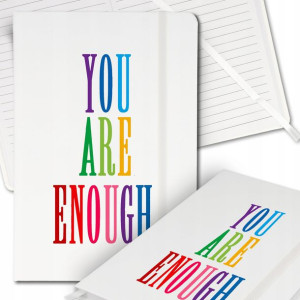 Notes Biały A5 Bullet Journal YOU ARE ENOUGH Wzory