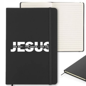 Notes Czarny A5 Bullet Journal Katolickie Wzory