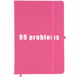 Notes Planer A5 Bullet Journal Róż 99 PROBLEMS Wz