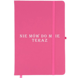 Notes Planer A5 Bullet Journal Róż NIE MÓW DO MNIE
