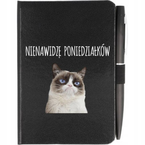 Notes Planer A6 Długopis Prezent DLA KOCIARY Wz