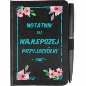Notes Planer A6 Długopis Subtelne Piękne IMIĘ Wz