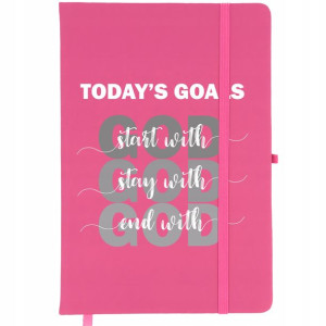 Notes Różowy A5 Bullet Journal Katolickie Wzory