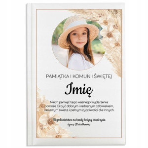 Biblia Pamiątka I Komunii Świętej Personalizowana