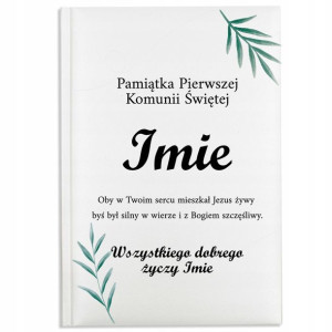 Biblia Personalizowana Na Pamiątkę I Komunii