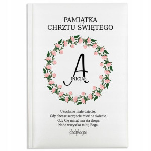 Ilustrowana Biblia Prezent na CHRZEST Własne IMIĘ