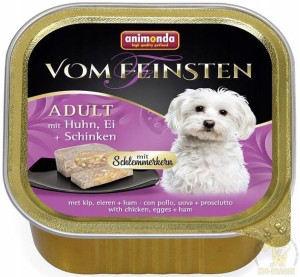 Animonda Vom Fein Gourmet Pies Kurczak Jaja Szynka