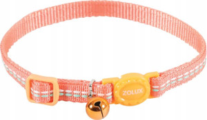 ZOLUX Obroża nylon regul TEMPO kol pomarańczowy
