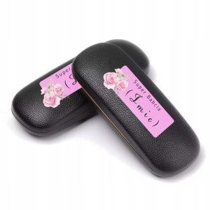 Etui Czarne Na Okulary DZIEŃ BABCI Personalizowane