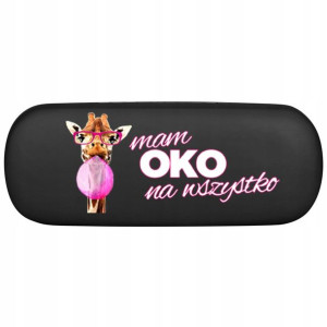 Etui Czarne Na Okulary Przeciwsłoneczne Różne Wzo