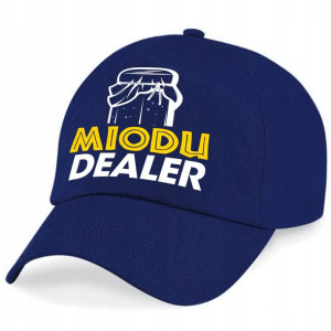 CZAPKA Z DASZKIEM na wiosnę lato MIÓD DEALER Wz