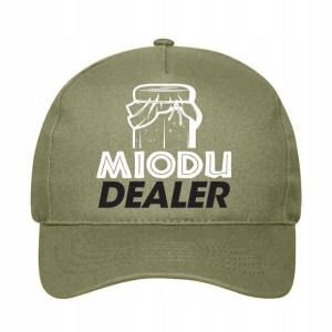 CZAPKA Z DASZKIEM wiosna lato MIODU DEALER Wz