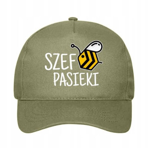 CZAPKA Z DASZKIEM wiosna lato SZEF PASIEKI Wz