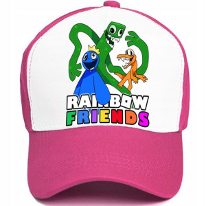 CZAPKA Bejsbolówka dla Dzieci RAINBOW FRIENDS Wzo