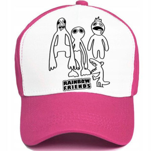 CZAPKA Bejsbolówka dla Dzieci RAINBOW FRIENDS Wzo