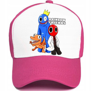 CZAPKA Bejsbolówka dla Dzieci RAINBOW FRIENDS Wzo