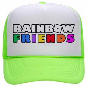 CZAPKA z Daszkiem dla Dzieci RAINBOW FRIENDS Wzory