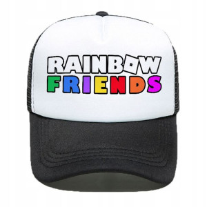 CZAPKA z Daszkiem dla Dzieci RAINBOW FRIENDS Wzory