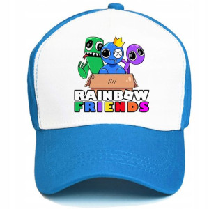 CZAPKA z Daszkiem dla Dzieci RAINBOW FRIENDS Wzory