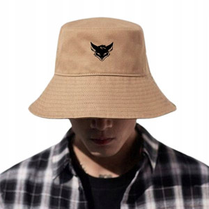 Kapelusz Męski Bucket Beżowo-brązowy Fox Lis 01
