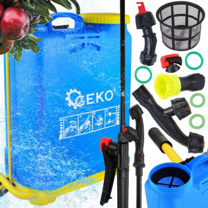 Opryskiwacz Ciśnieniowy Plecakowy Ręczny 16l+dysze