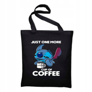 Torba ECO CZARNA Na zakupy Prezent Lilo i Stich 06