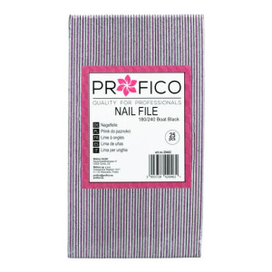 PILNIK szary do paznokci ŁÓDKA 180/240 25szt.