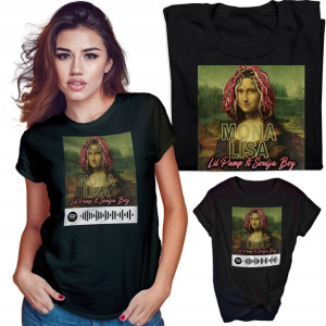 Koszulka Czarna Damska Qr Spotify T-shirt Wzory L