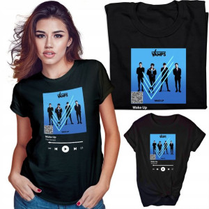 Koszulka Czarna Damska Qr Spotify T-shirt Wzory L