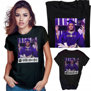 Koszulka Czarna Damska Qr Spotify T-shirt Wzory L