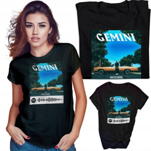Koszulka Czarna Damska Qr Spotify T-shirt Wzory M