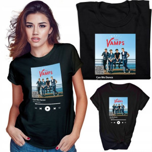 Koszulka Czarna Damska Qr Spotify T-shirt Wzory M