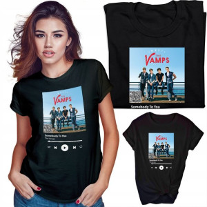 Koszulka Czarna Damska Qr Spotify T-shirt Wzory S