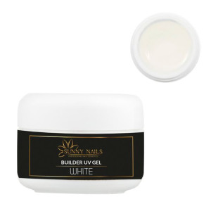 ŻEL UV budujący do paznokci 15 ml WHITE do french