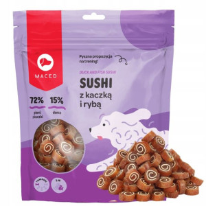 MACED Sushi przysmak treserki KACZKA i RYBA 500 G