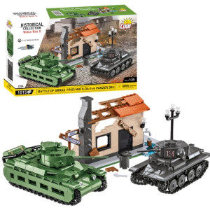 Klocki Cobi 2284 Bitwa O Arras Matilda Ii Vs Panzer 38(T) 1015 El.