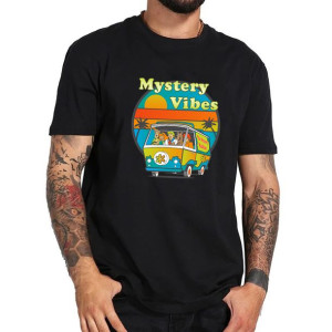 Koszulka MĘSKA Czarna rozm M wzór SCOOBY DOO 01
