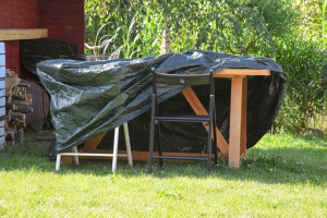 POKROWIEC OGRODOWY na stół 215 x 173 x 89 cm 92110