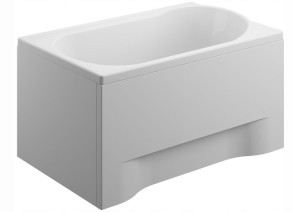 Wanna prostokątna Mini 100x65 z syfonem Polimat