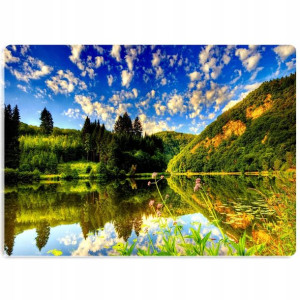 Podkładka Mata Ochronna Biurko 50x35 Natura Wzory