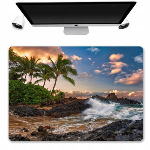 Podkładka Mata Ochronna Biurko 50x35 Plaża WZORY