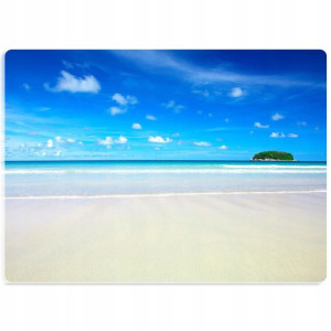 Podkładka Mata Ochronna Biurko 50x35 Plaża Wzory