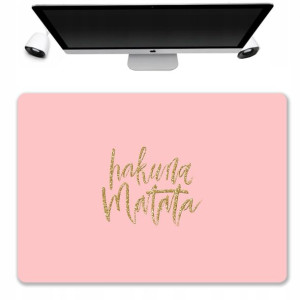 PODKŁADKA OCHRONA BIURKA 50x35 Hakuna Matata WZORY